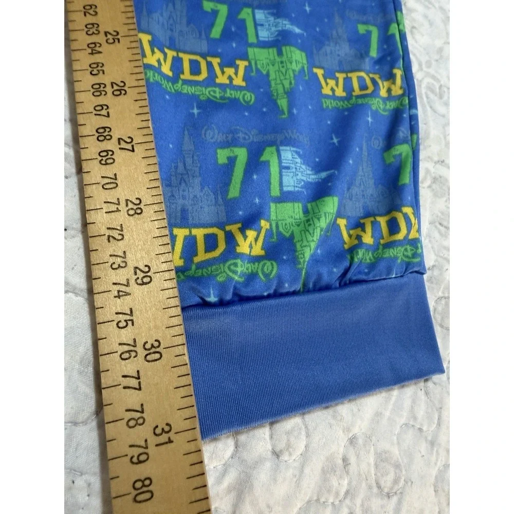 Disney Parks Walt Disney World WDW 71 Lounge Pants Castle Draw String Pocket - L - Picture 6 of 8